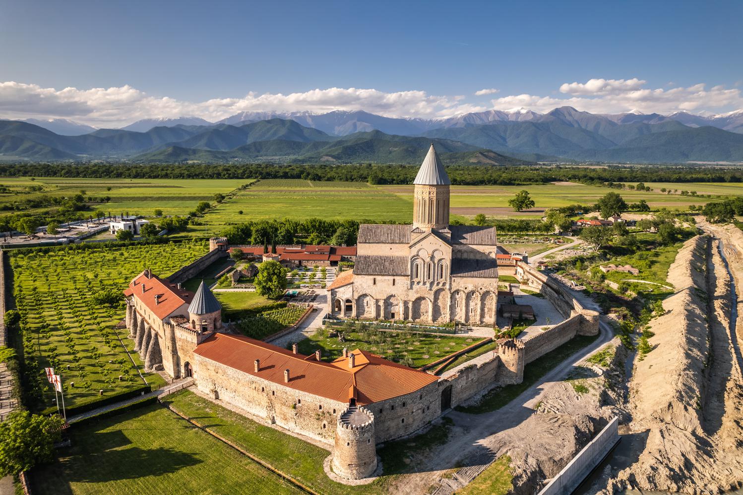 Монастырский комплекс Алаверди в Кахетии, Грузия