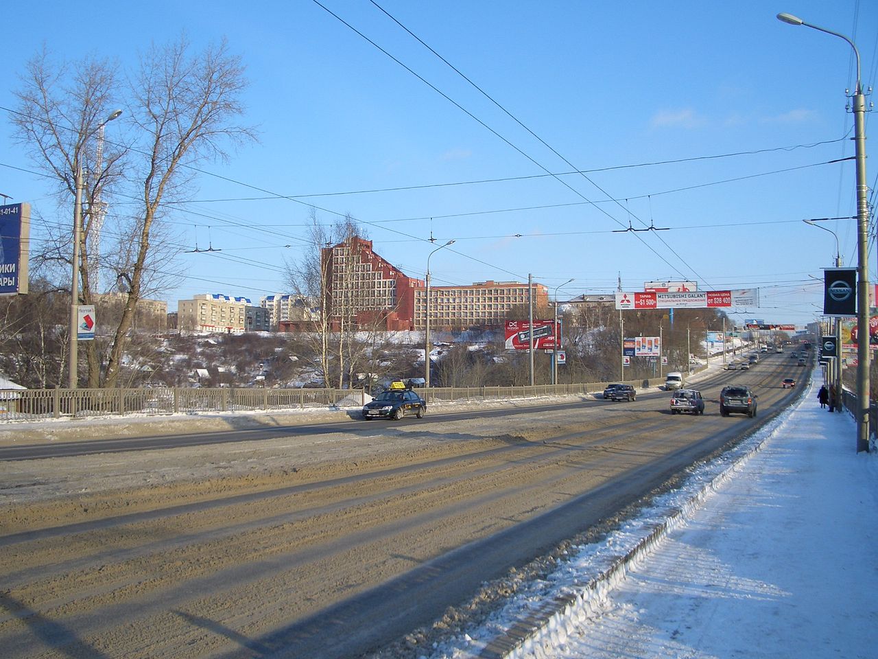 Северная дамба, город Пермь