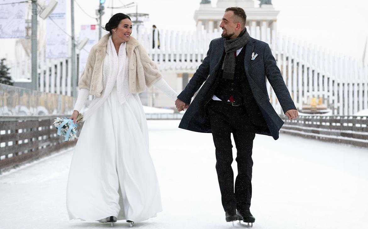 В Москве зарегистрировали рекордное количество браков за год