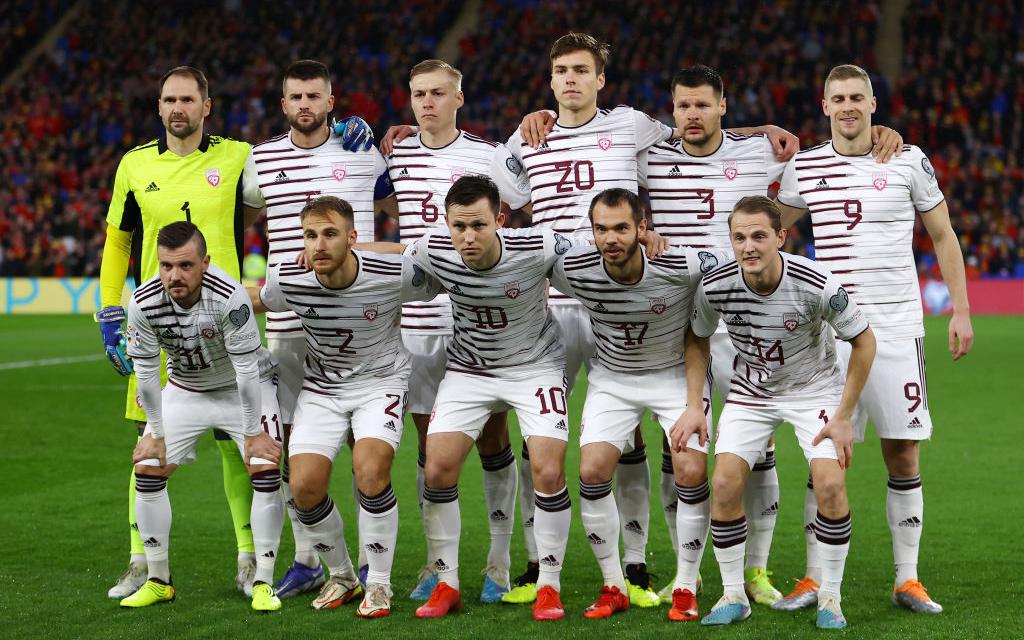 Игроки сборной Латвии