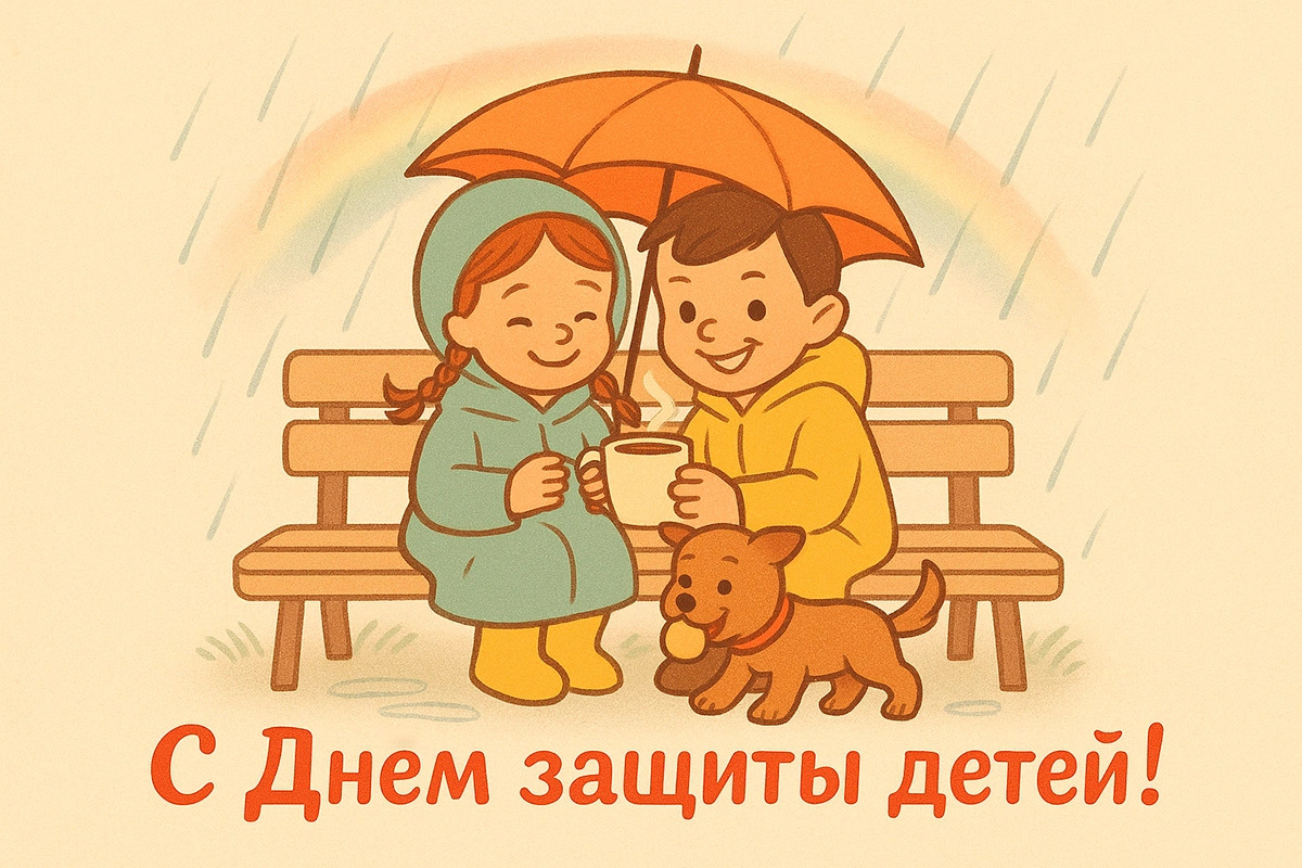 Открытки с Днем защиты детей. 30 красивых, советских открыток на 1 июня
