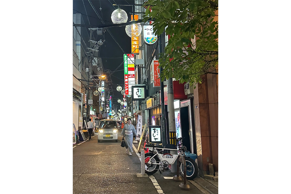 Осака, улицы