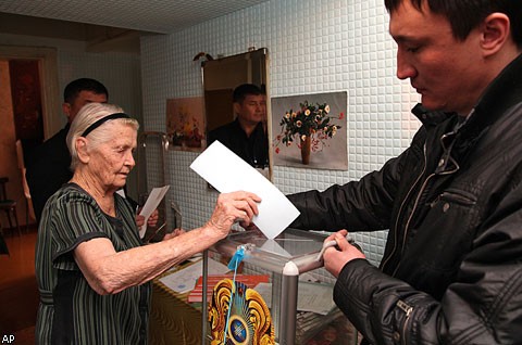 Внеочередные выборы в парламент Казахстана 