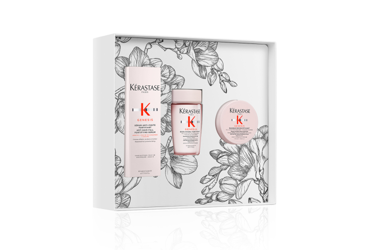 Набор Genesis против выпадения волос, Kerastase, 11&nbsp;470 руб. (kerastase.ru)