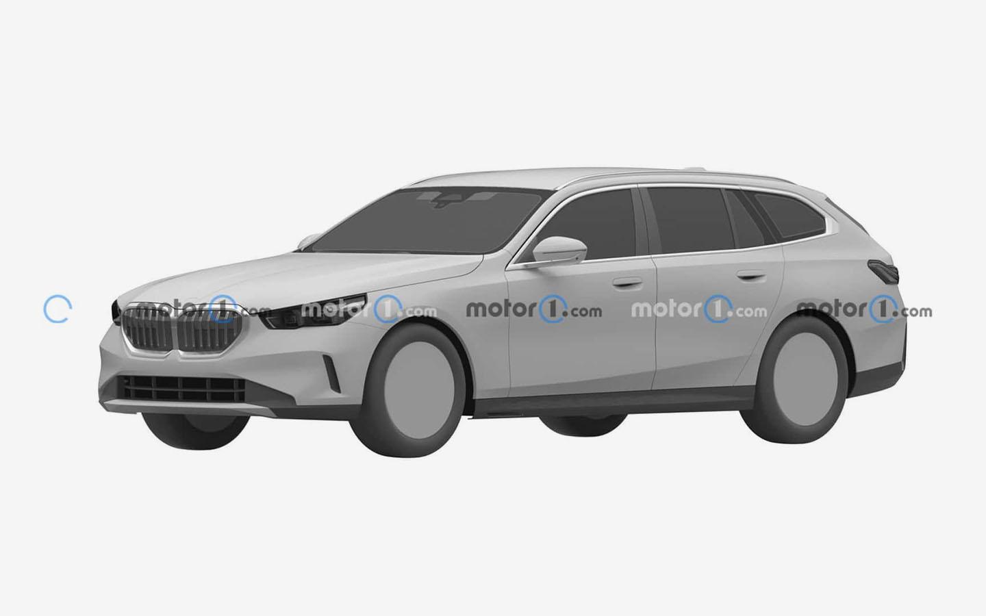 Дизайн нового универсала BMW 5-Series рассекретили в Сети
