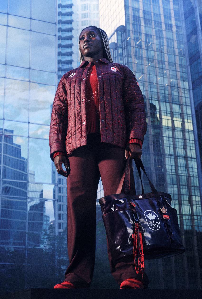 Форма спортсменов Олимпийской сборной Канады