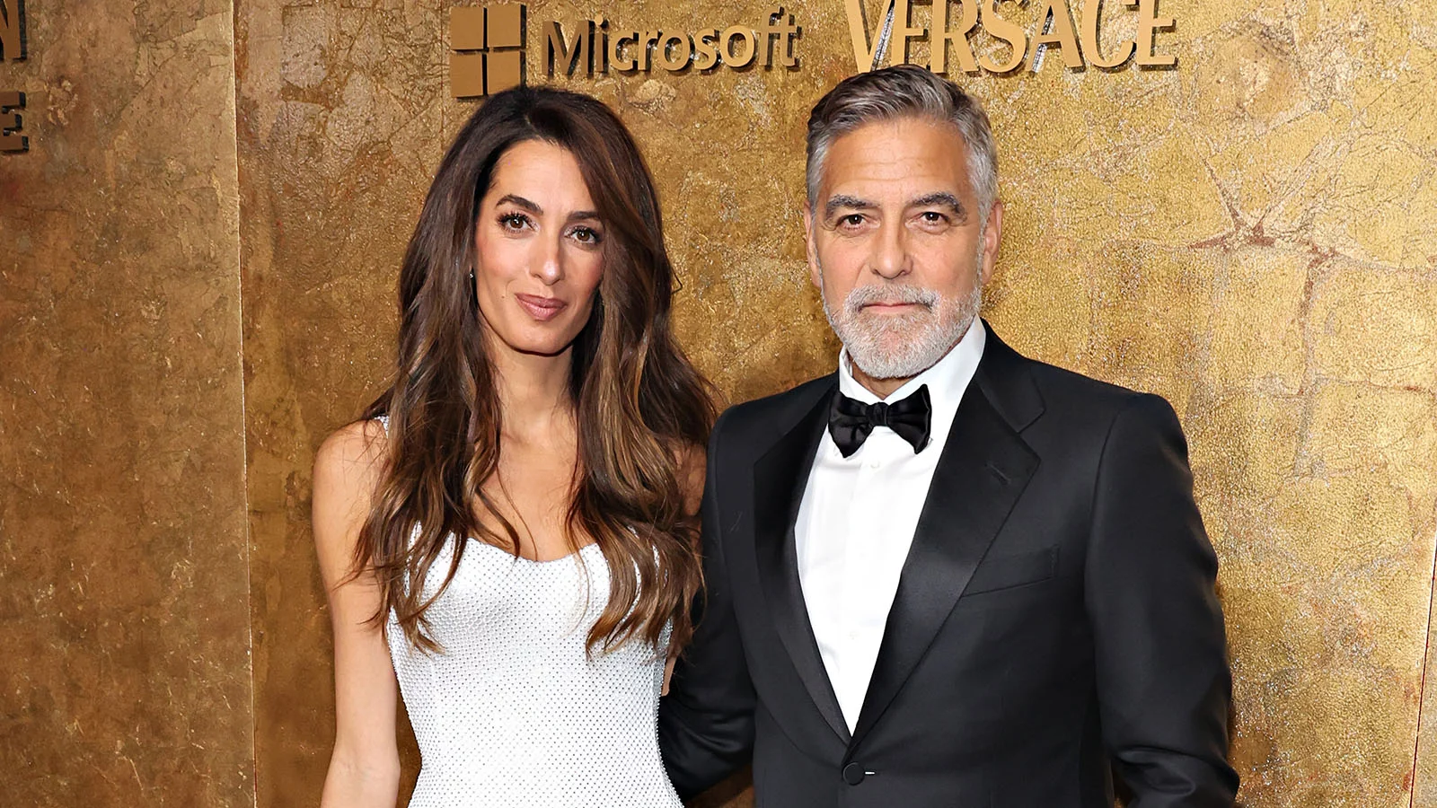 <p>На фото: Амаль&nbsp;и Джордж Клуни</p>