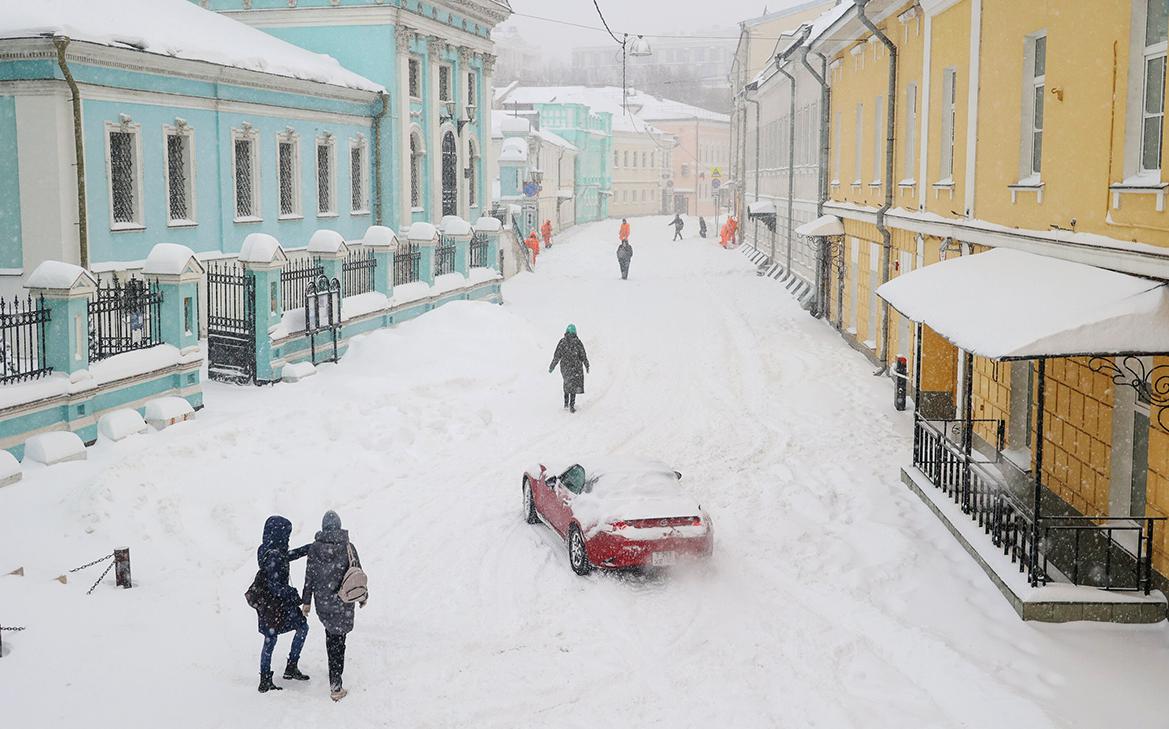 Снегопад в Москве побил полувековой рекорд