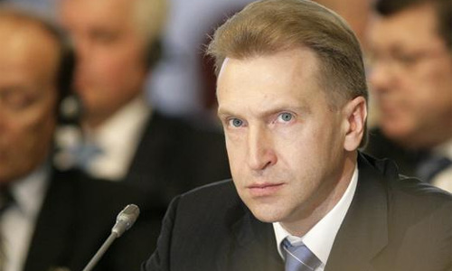 Первый вице-премьер правительства Игорь Шувалов
