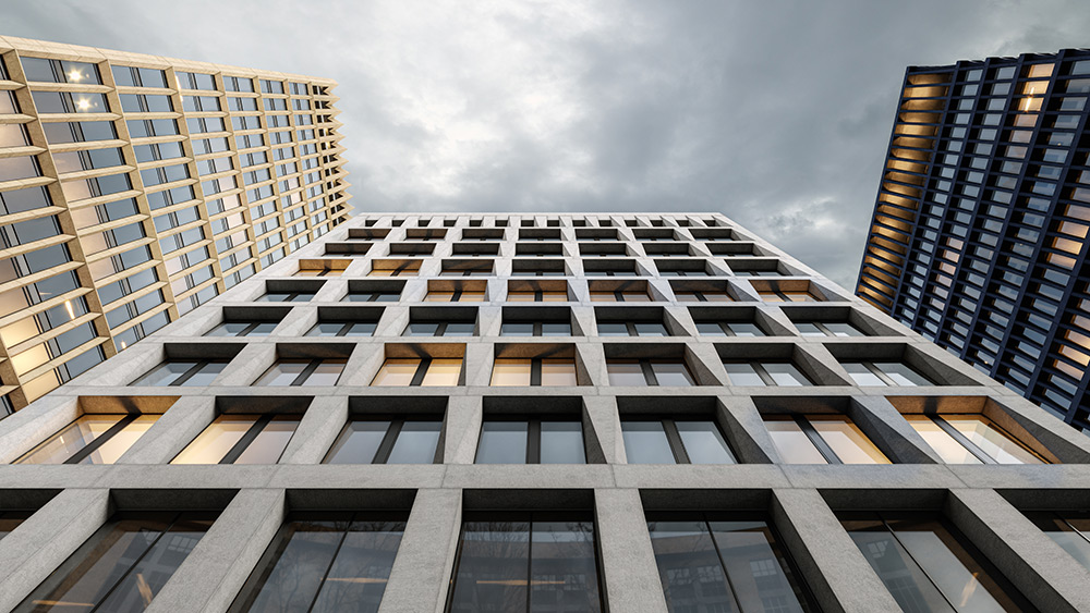 В Белорусском деловом районе Москвы построят офисный квартал STONE Towers