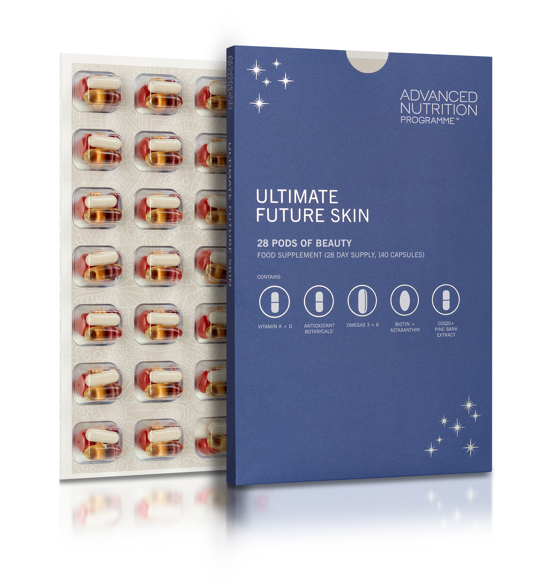 Лимитированный адвент-календарь Ultimate Future Skin 2022, Advanced Nutrition Programme