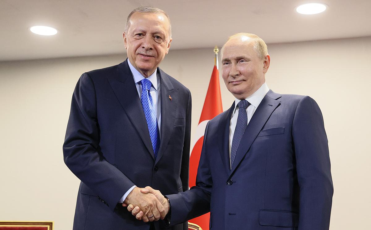 В Турции назвали темы разговора Путина и Эрдогана на саммите ШОС