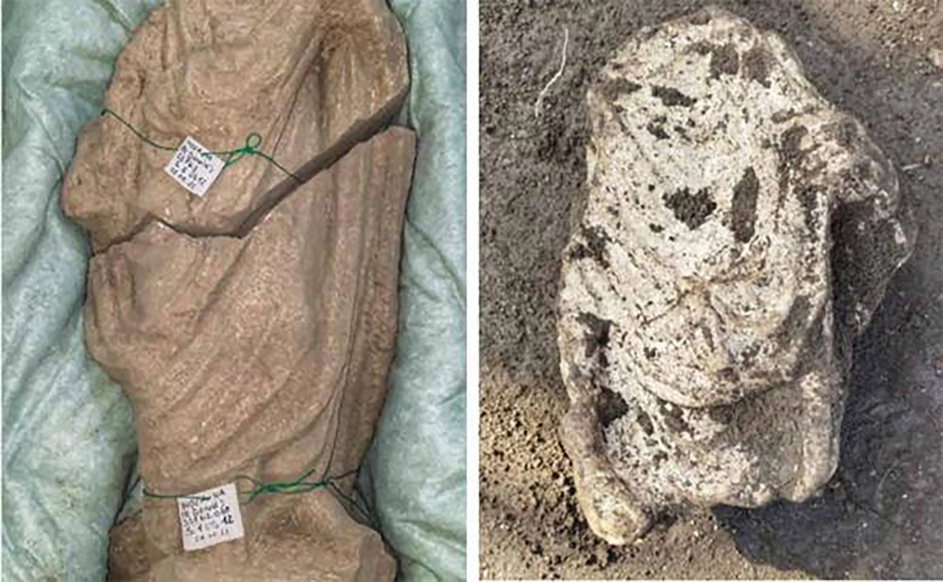 <p>Также здесь были обнаружены фрагменты керамики и скульптуры из мрамора и известняка&nbsp;&mdash; свидетельства активной деятельности древних ремесленников</p>