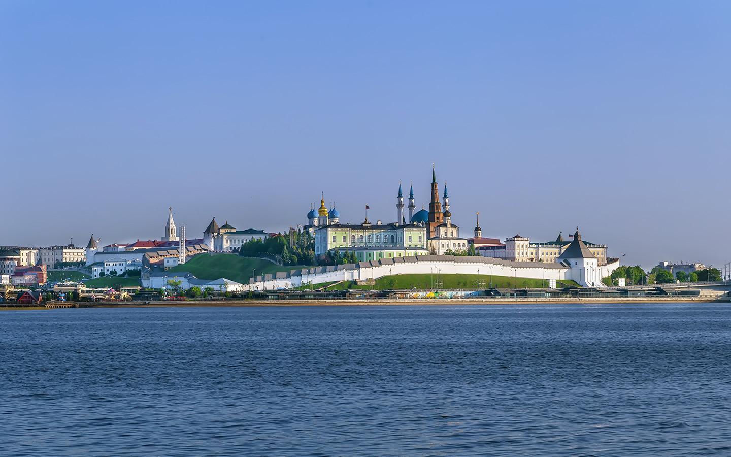 Вид на Казанский Кремль, Республика Татарстан