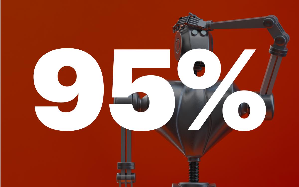 MIT: 95% пилотных проектов по генеративному ИИ в компаниях проваливаются