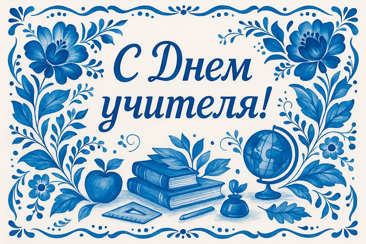 Открытки ко Дню учителя: 20 красивых и оригинальных вариантов