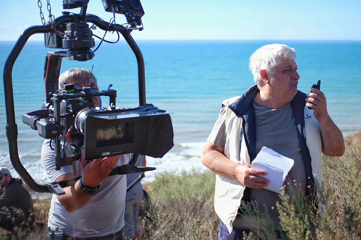 Сергей Члиянц и бэкстейдж съемок фильма «Ветер»