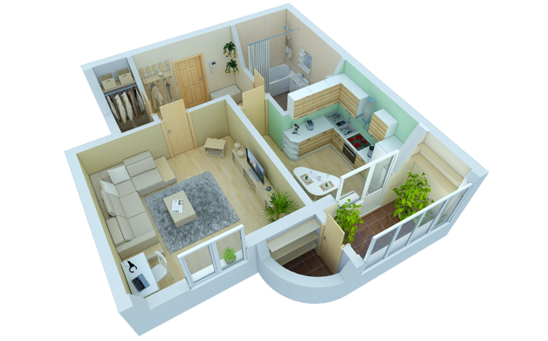 В Подмосковье построят дома с 1,5-комнатными квартирами