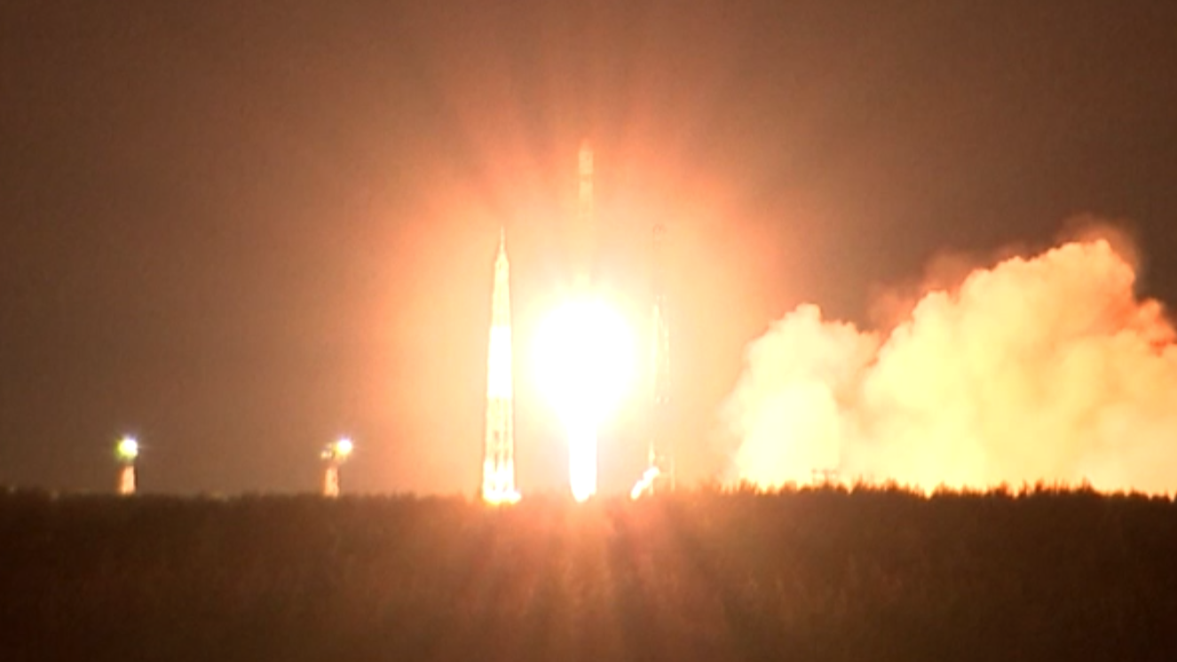 Минобороны сообщило о старте ракеты «Союз-2.1в» с военным спутником