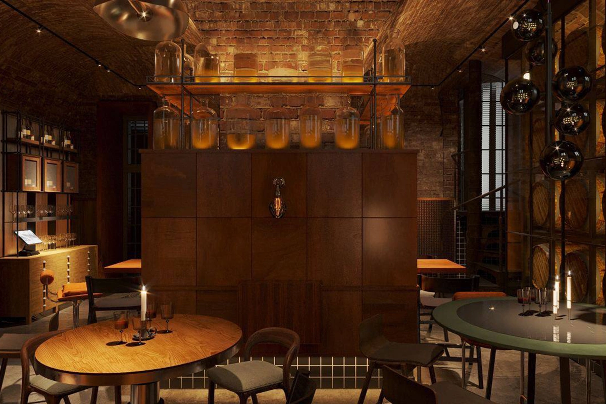 Проект открылся в мае как ресторан и винный (и не только) бар