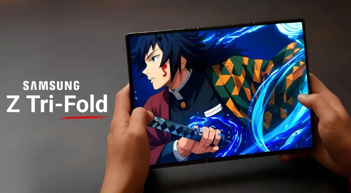 Предполагаемый дизайн Samsung Galaxy Z TriFold
