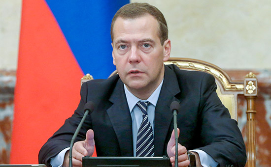 Российский премьер Дмитрий Медведев