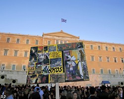 Пожары вызвали массовые беспорядки в Афинах