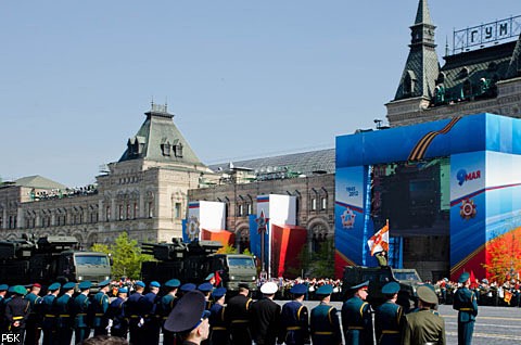 Репетиция парада Победы в Москве