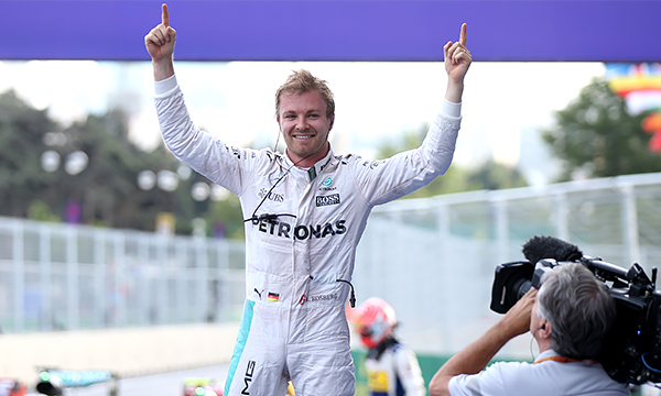 Нико Росберг стал победителем этапа Гран-при «Формулы-1» в Баку