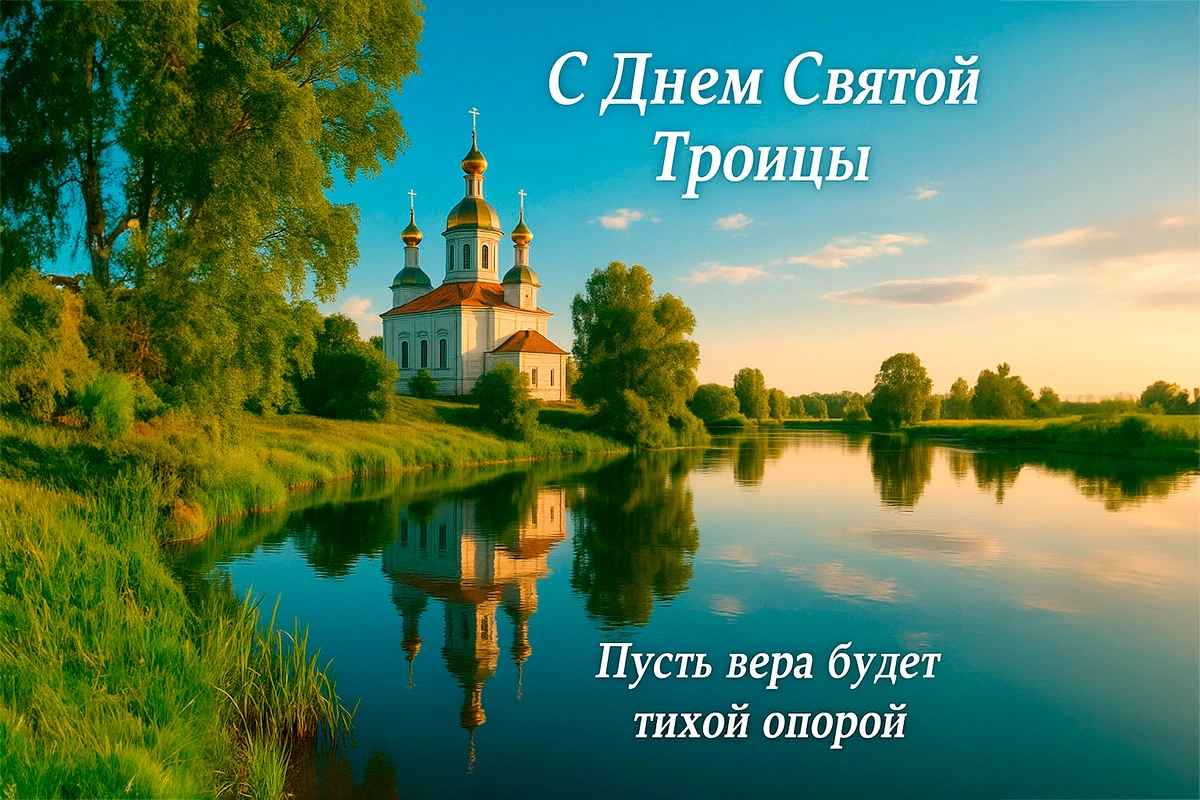 Открытки с Троицей. 30 красивых, старинных открыток со Святой Троицей