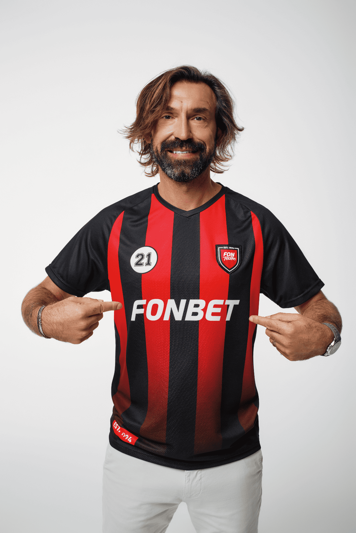 Андреа Пирло — новый амбассадор FONBET