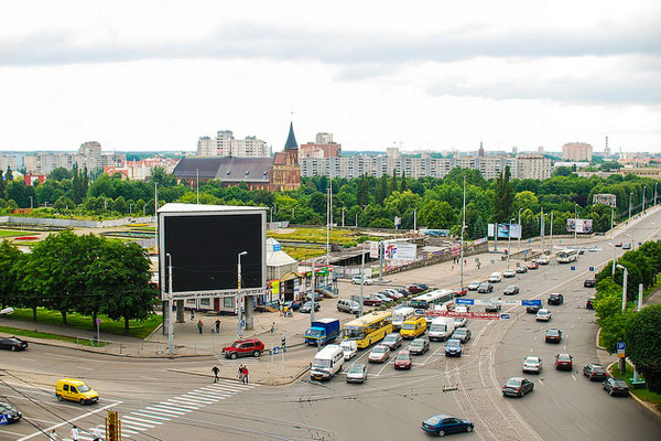 Калининград за 3 минуты: транспорт, Чкаловск и автокредиты