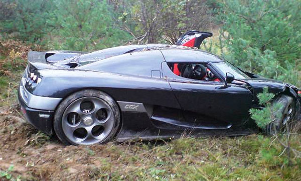 Швед разбил Koenigsegg через 18 часов после покупки