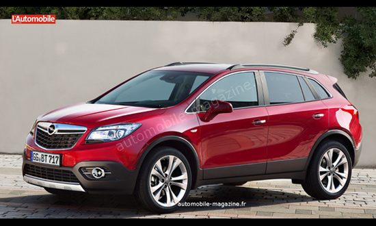 Новый Opel Antara выполнят в стиле Mokka