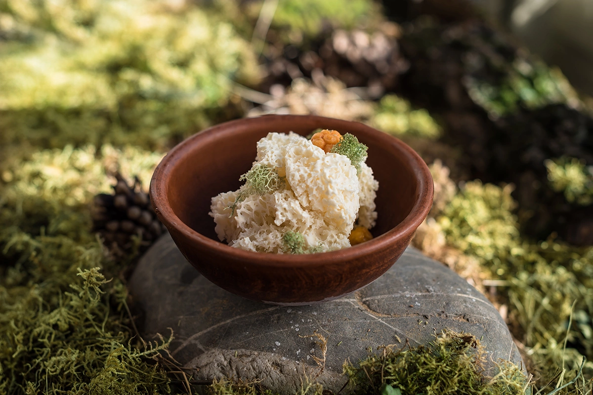 Десерт «Белая скала»