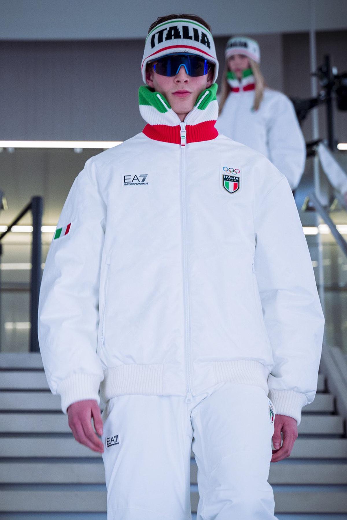 Форма спортсменов Олимпийской сборной Италии