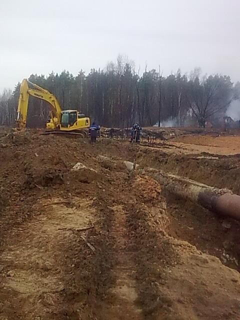 В Подмосковье взорвался газопровод