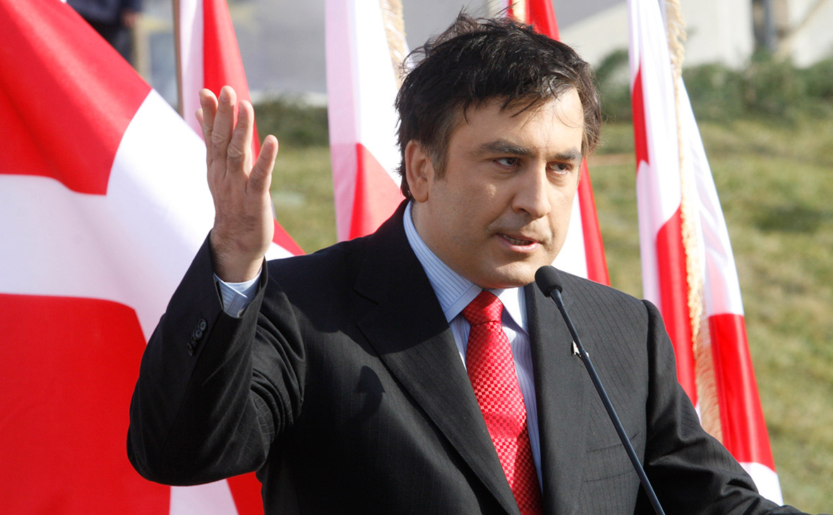 Михаил Саакашвили. 2008 год