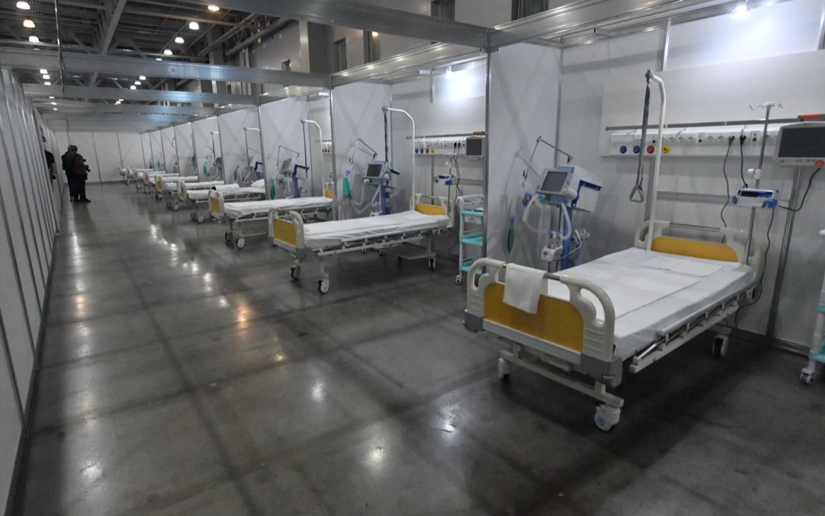 В Подмосковье снова откроют временный госпиталь в «Крокус Экспо»