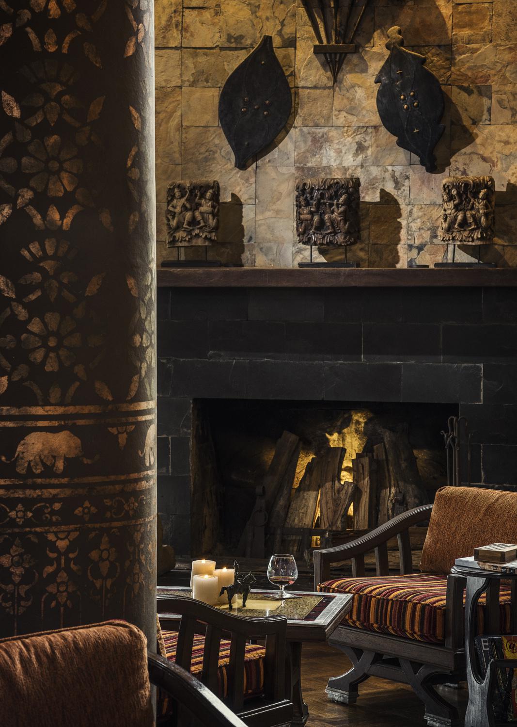 Бар отеля Anantara Golden Triangle Elephant Camp &amp; Resort