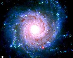 Галактика NGC 628 победила на космическом конкурсе красоты 