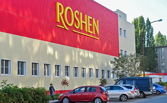 Здание кондитерской фабрики Roshen в Липецке