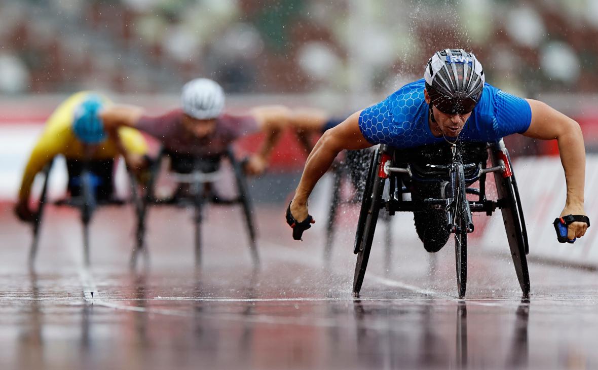Российский паралимпиец Виталий Гриценко на Играх в Токио