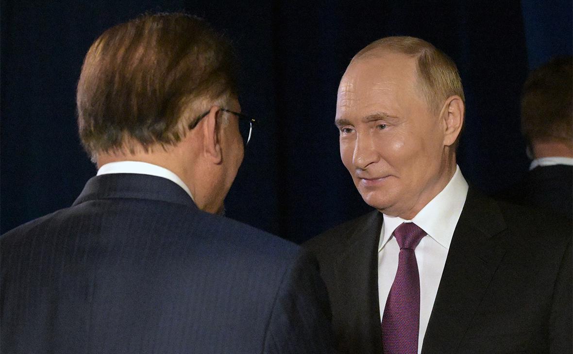 Владимир Путин и Анвар Ибрагим