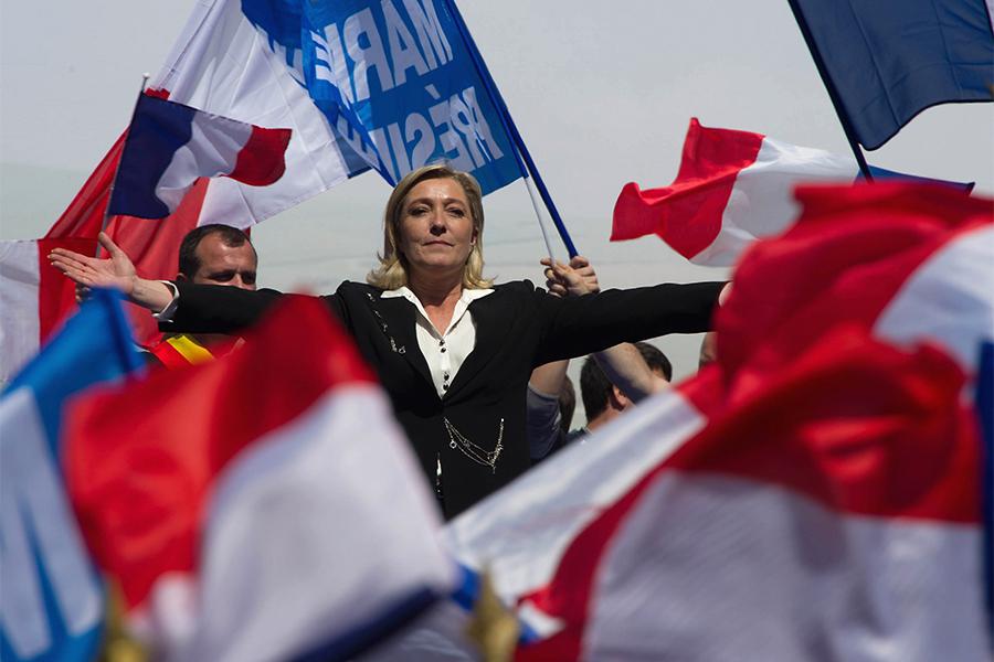 Марин Ле Пен, 2012 год