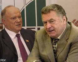 ЦИК раскрыл доходы В.Жириновского, Г.Зюганова и их жен