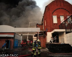 Названы возможные причины пожара на Микояновском мясокомбинате