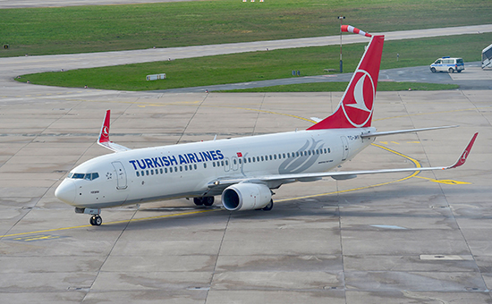 Самолет компании&nbsp;Turkish Airlines, апрель 2016 года



