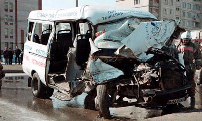 В Омске 16 человек пострадали в аварии маршрутного такси
