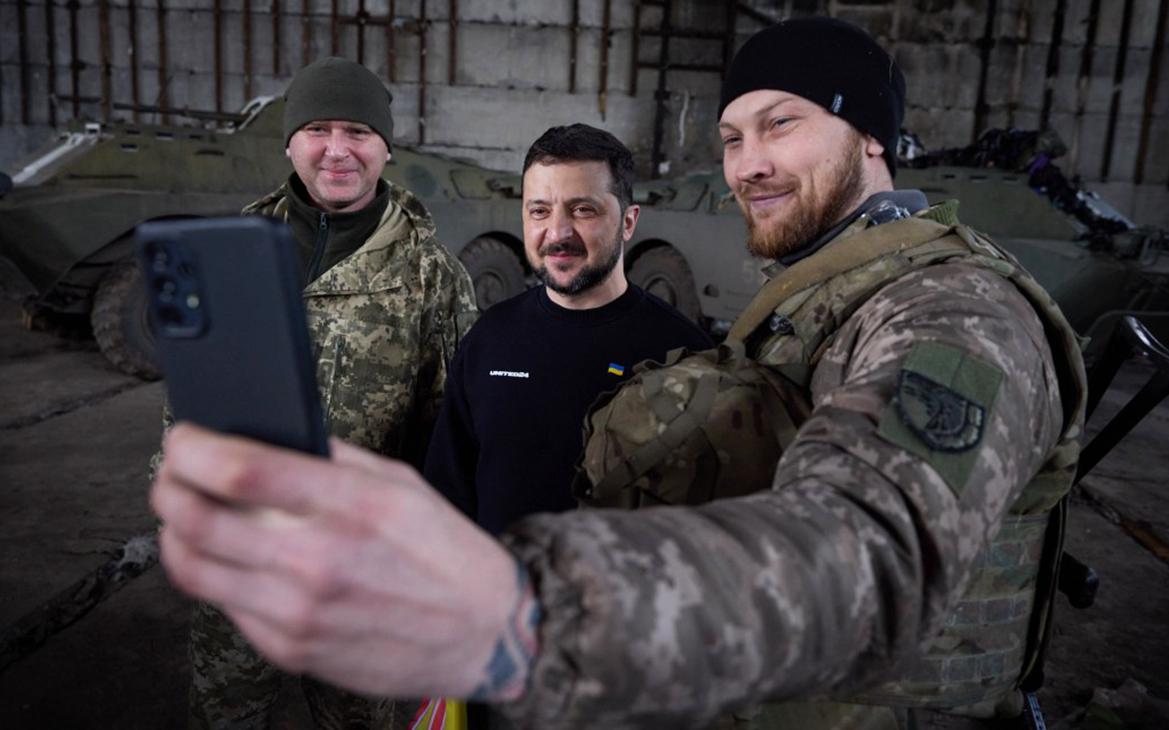 Зеленский приехал под Артемовск